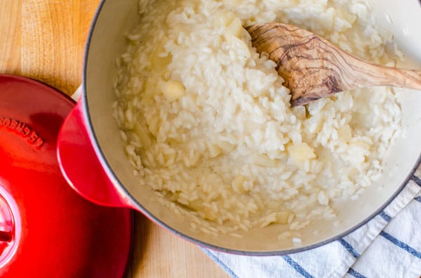 Risotto with Taleggio Cheese, Pears, and Walnuts | veryEATalian-8