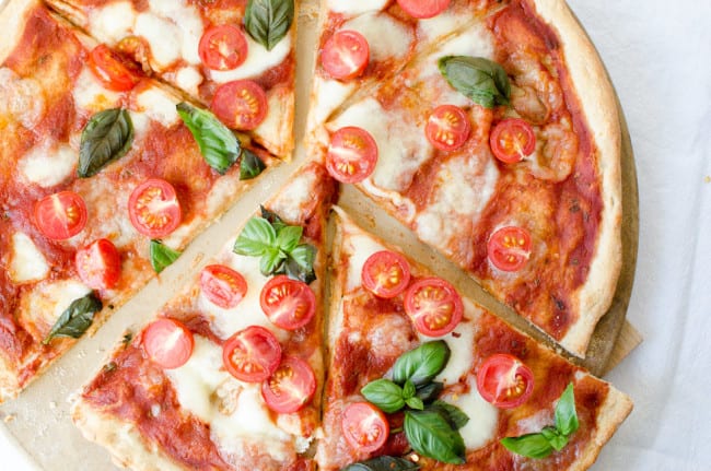 Pizza Margherita with Cherry Tomatoes | veryEATalian-2