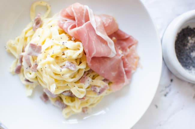 Tagliolini with Prosciutto di San Daniele | veryEATalian-17