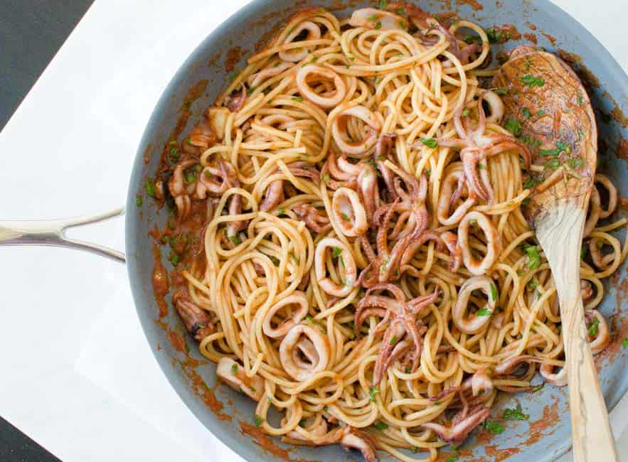 Spaghetti with Calamari | veryEATalian