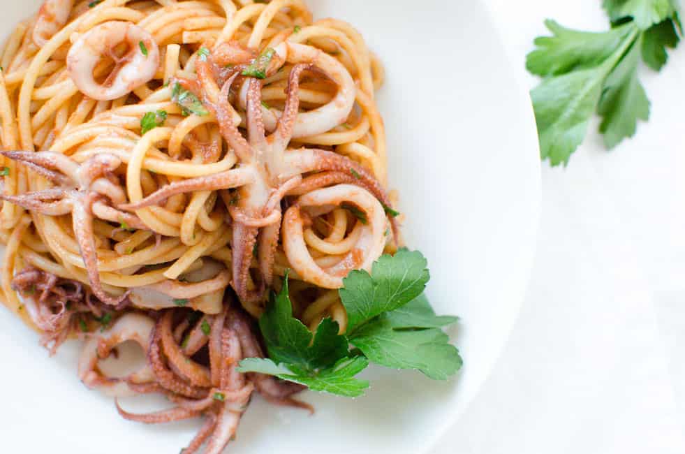 Spaghetti with Calamari | veryEATalian