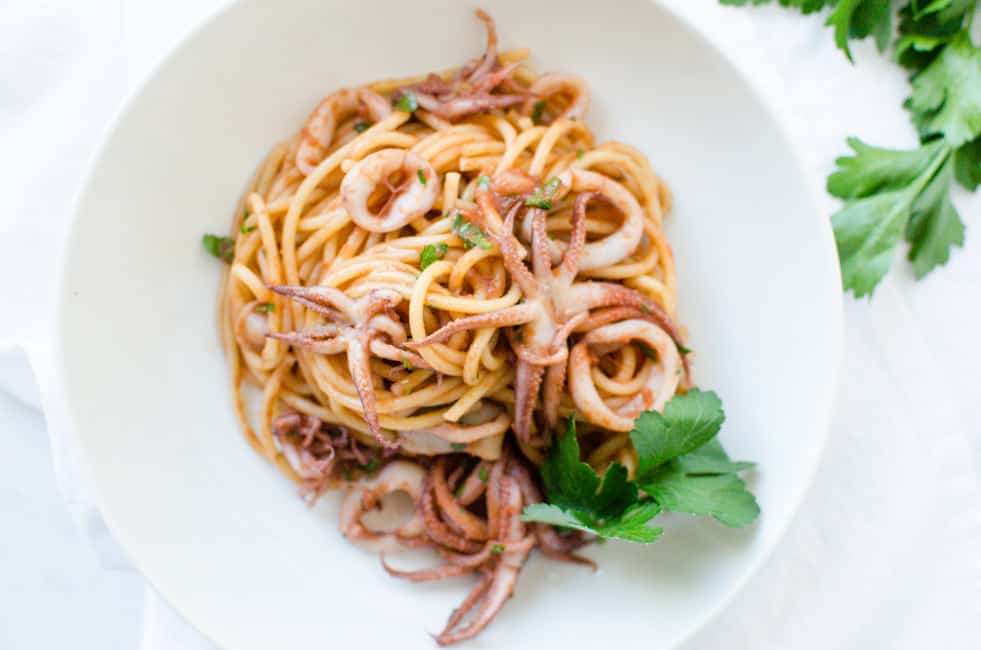 Spaghetti with Calamari | veryEATalian