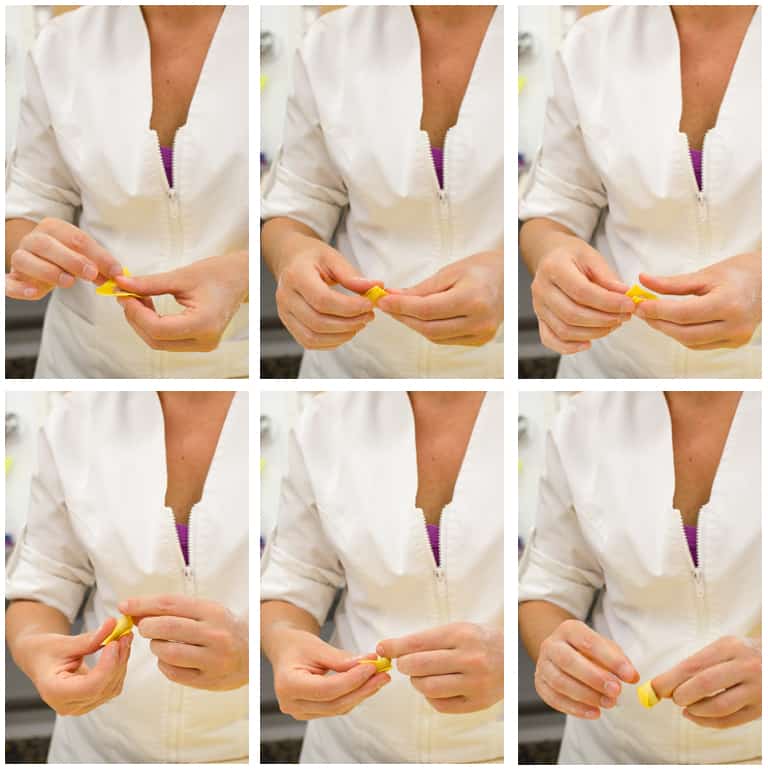 How to fold and shape tortellini | Very EATalian