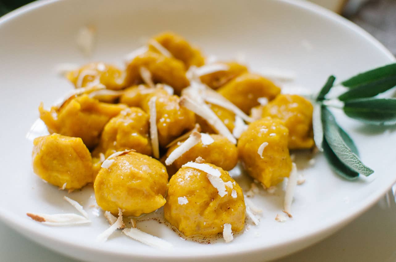 Fluffy Pumpkin Gnocchi with Smoked Ricotta: a classic dish from the Friuli Venezia Giulia region, Italy | Very EATalian