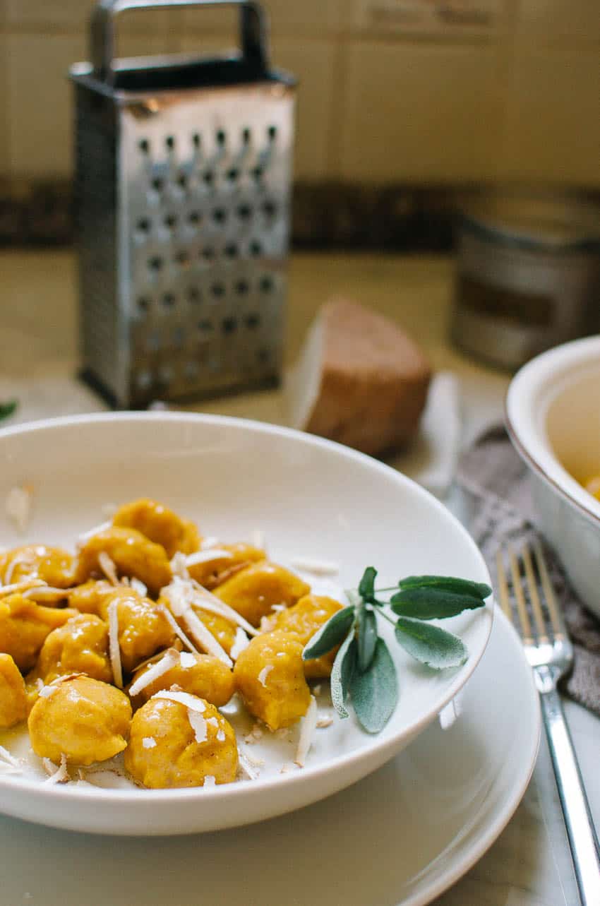 Fluffy Pumpkin Gnocchi with Smoked Ricotta: a classic dish from the Friuli Venezia Giulia region, Italy | Very EATalian