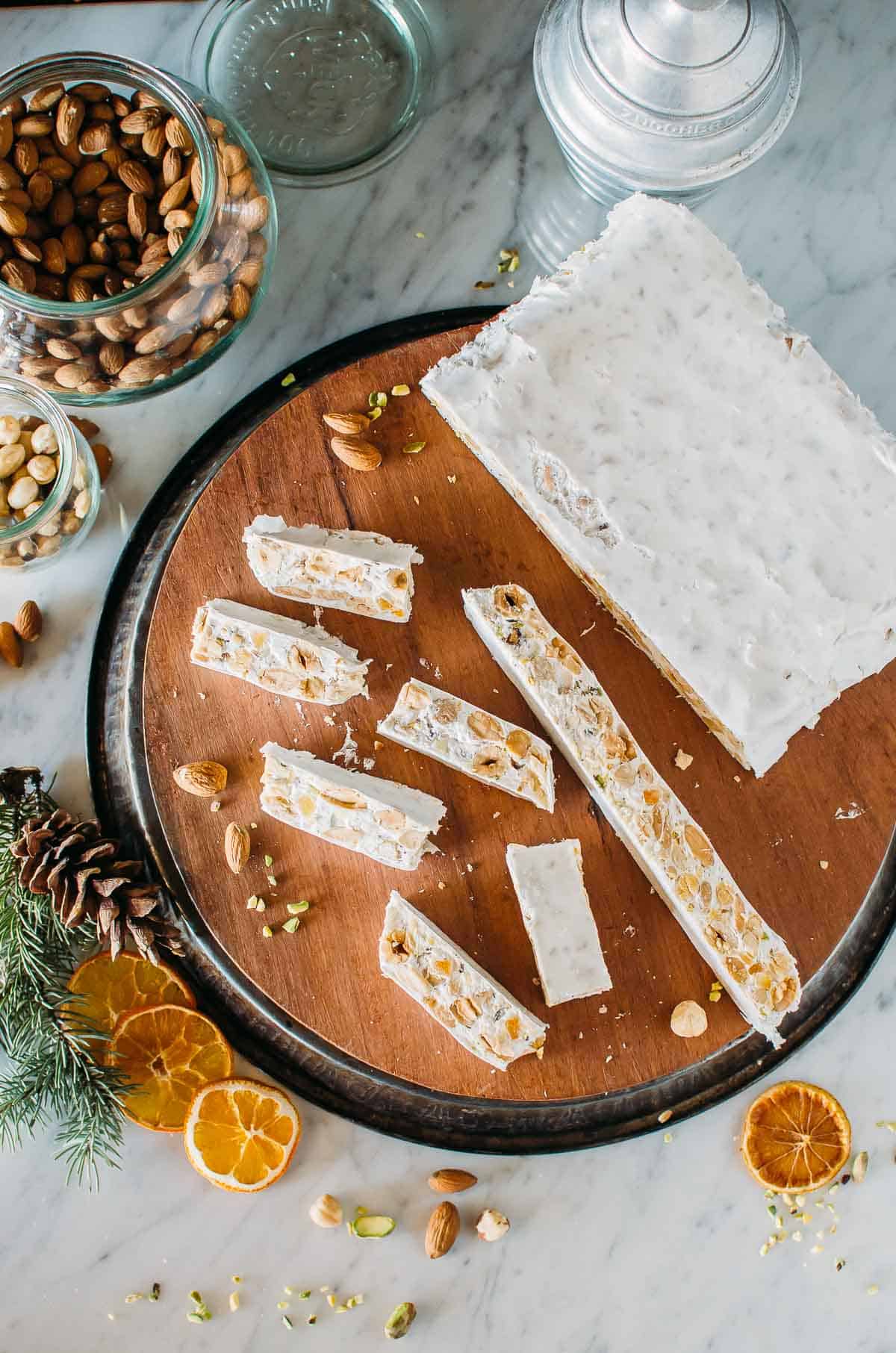 Soft Torrone: Italian Christmas Nougat Candy