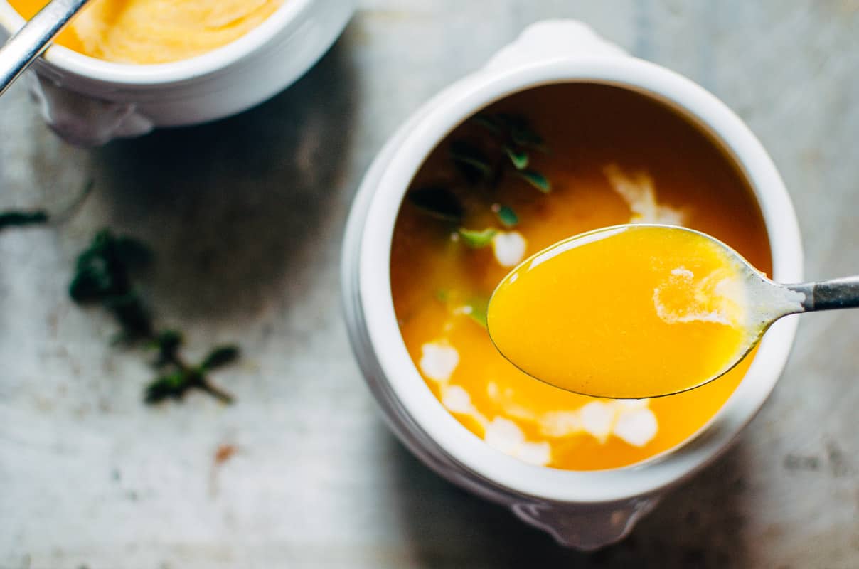 Velvety Kabocha Squash Soup | Very EATalian