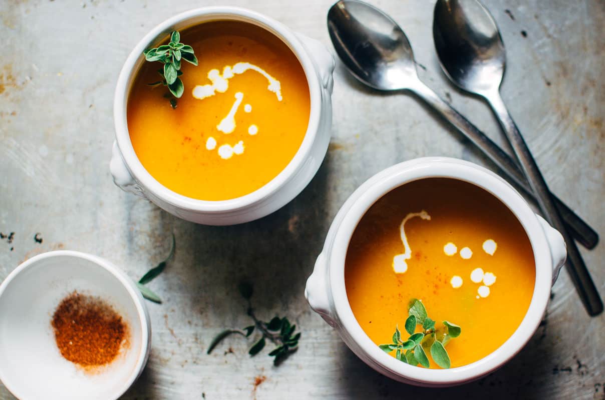 Velvety Kabocha Squash Soup | Very EATalian