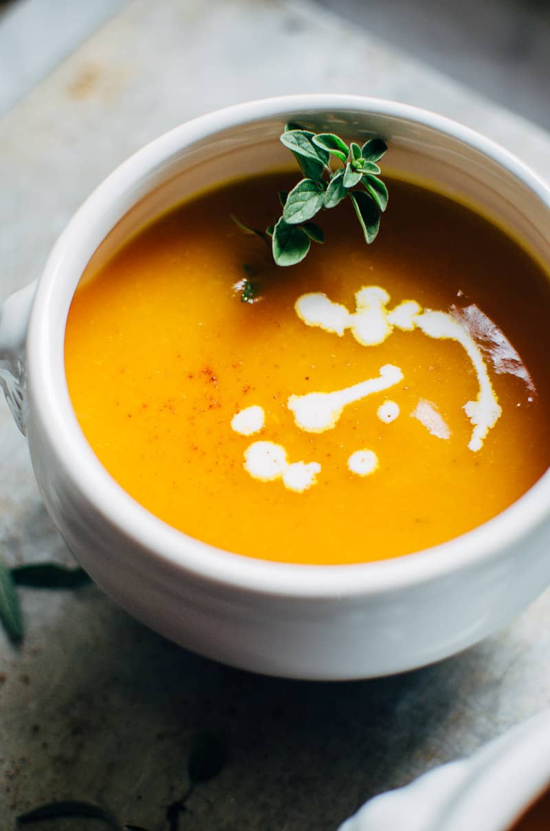 Velvety Kabocha Squash Soup | Very EATalian