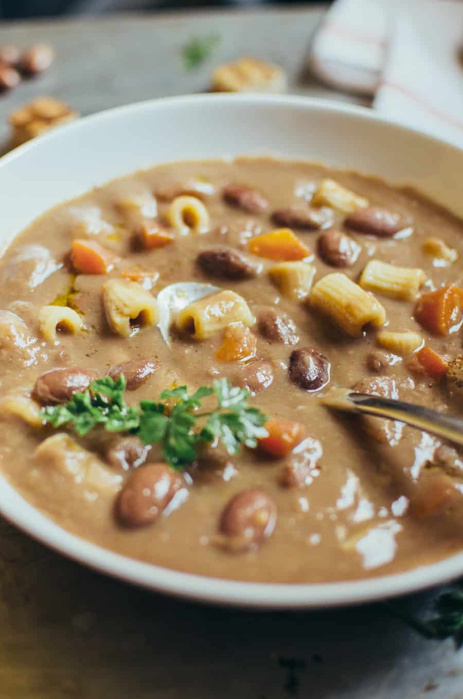 Pasta e Fagioli Soup| Very EATalian