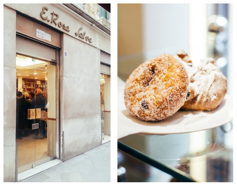 Tasting frittelle in Venice: Rosa Salva pastry shop | Very EATalian