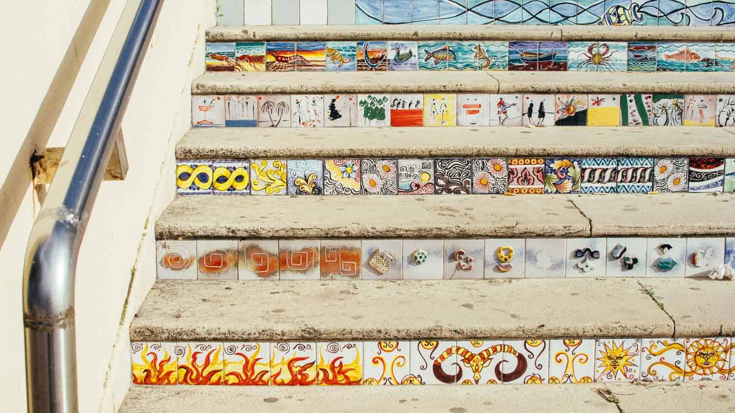 Trip to Sicily: Steps details in Mazara del Vallo | Very EATalian