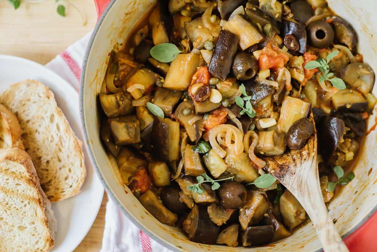 Sicilian Caponata: a sweet-and-sour summertime classic