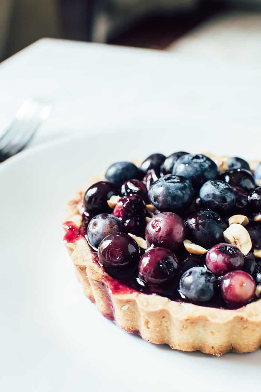 Whole Wheat Blueberry Hazelnut Tartlets | veryEATalian