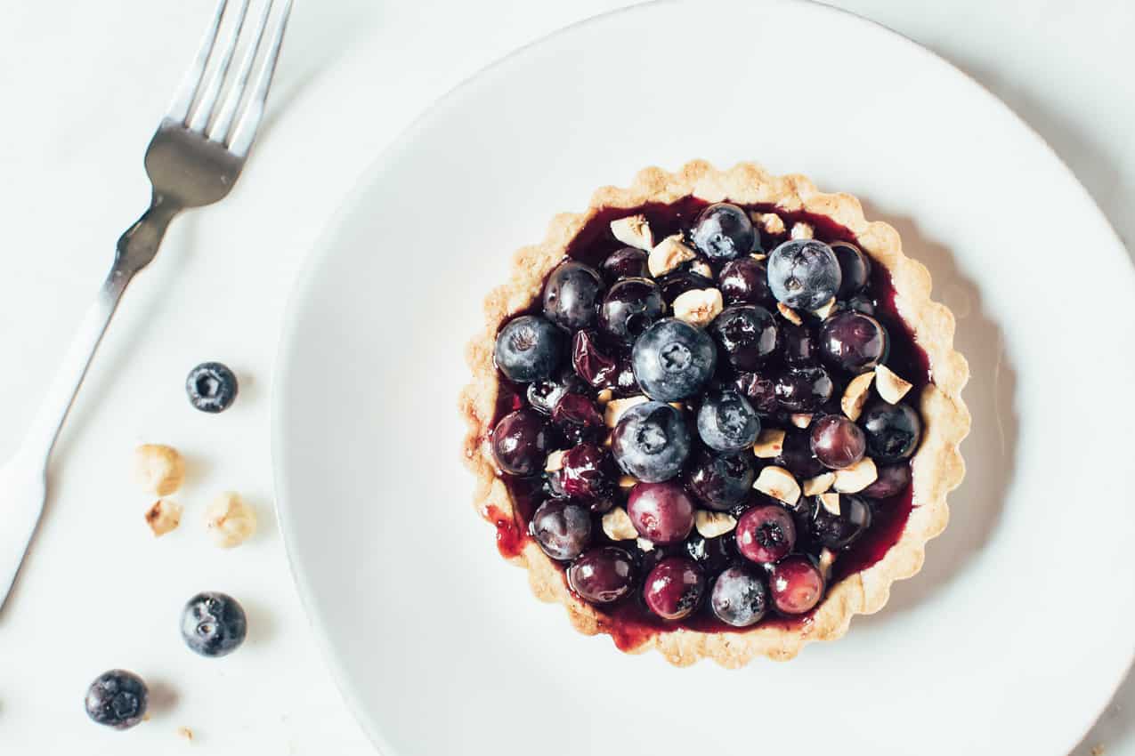 Whole Wheat Blueberry Hazelnut Tartlets | veryEATalian