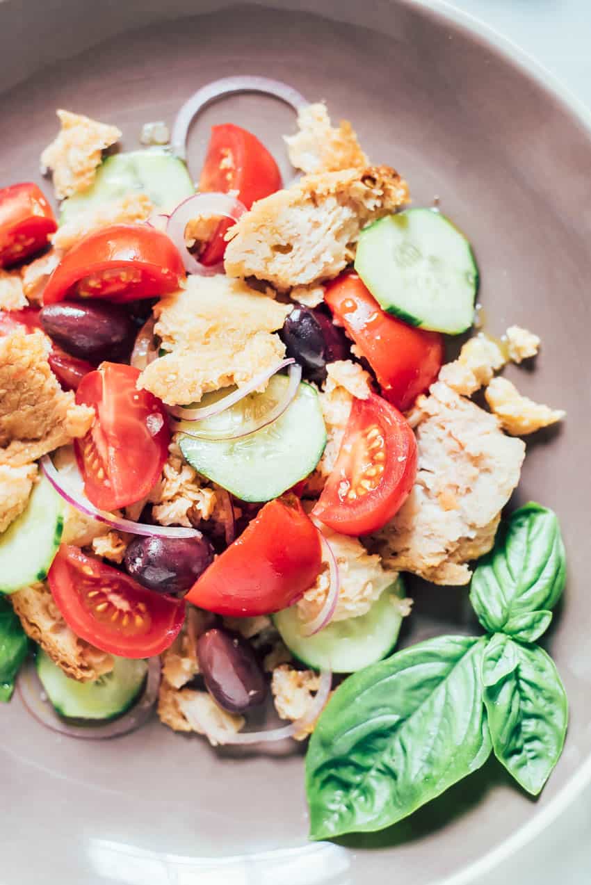 Panzanella: Bread and Tomato Salad | veryEATalian