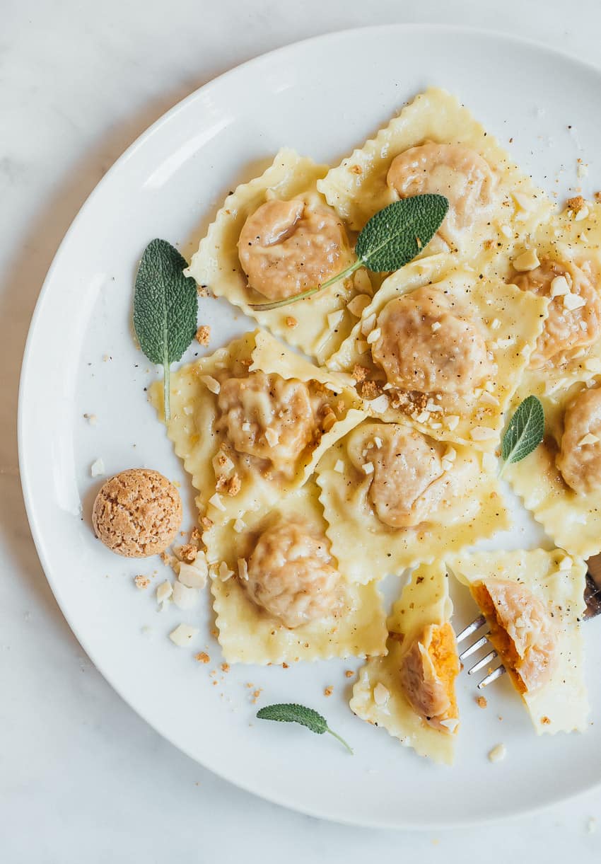 Butternut Squash Ravioli (Ravioli di Zucca) | Very EATalian