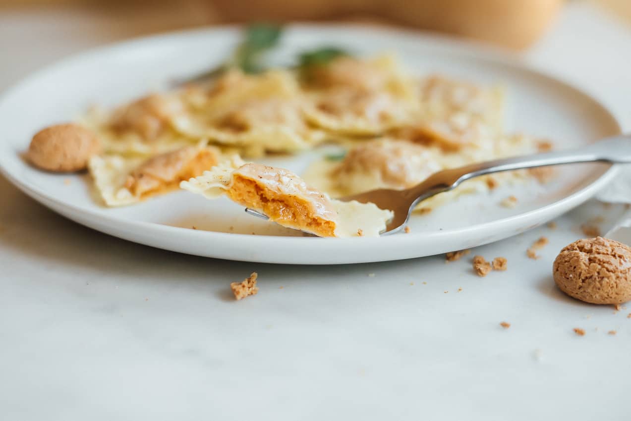 Butternut Squash Ravioli (Ravioli di Zucca) | Very EATalian