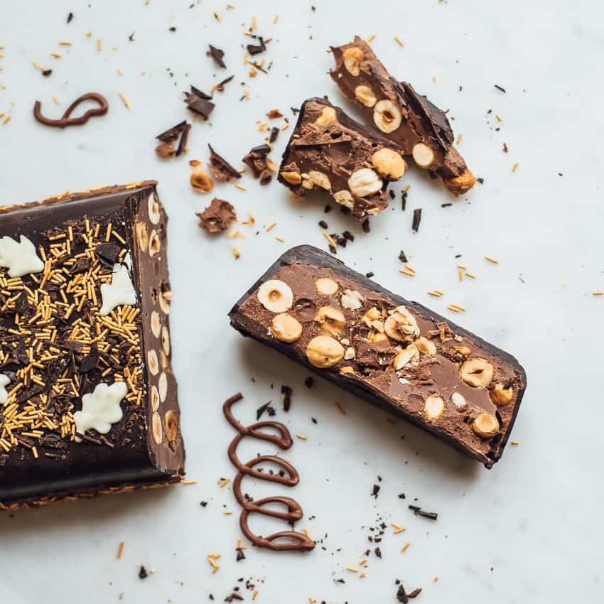 Torrone dei Morti: Chocolate Hazelnut Torrone | Very EATalian