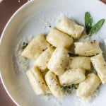 Gnocchi di Ricotta with Butter and Sage Sauce