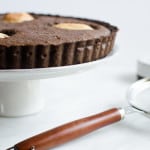 Chocolate Frangipane Pear Tart