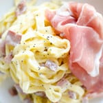 Tagliolini with Prosciutto di San Daniele