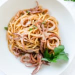 Spaghetti with Calamari