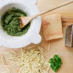 Almond Basil Pesto Sauce