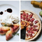 Figs 2 ways: Quick Burrata & Figs Appetizer and Almond and Fig Crostata