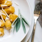 Fluffy Pumpkin Gnocchi with Smoked Ricotta