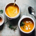 Velvety Kabocha Squash Soup