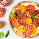 Heirloom Tomato Ricotta Tart