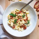 Orecchiette with Sausage, Broccoli Rabe, and Sun-dried Tomatoes | Very EATalian